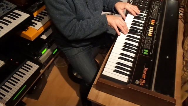 "Meditation" Roland Vocoder Plus (only Voice and String Sounds), Juno 60, Studiologic Sledge смотреть онлайн
