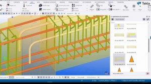 Demo rebar for continuous beam by custom component