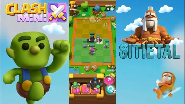 ?МОЙ ПЕРВЫЙ РАЗ В КЛЕШ МИНИ! Clash Mini