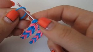 МОРСКАЯ ЗВЕЗДА из резинок на крючке без станка