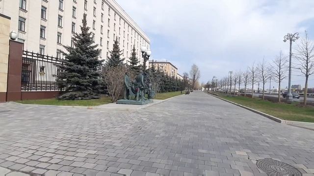 Москва. Прогулка по Фрунзенской набережной