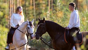 Конная прогулка в Ерельках