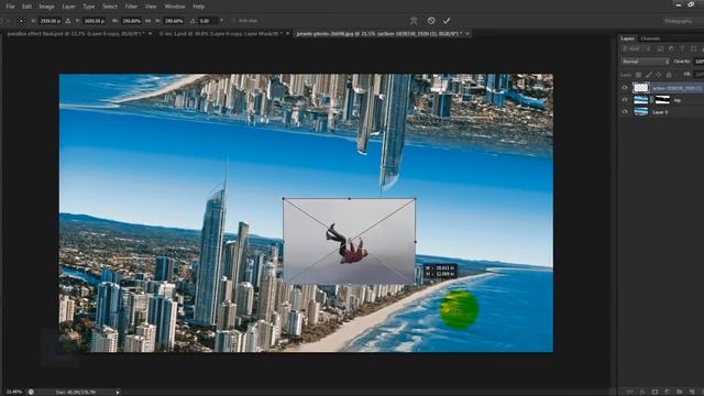 Upside Down Effect | Photoshop Tutorial | Photo Effects смотреть онлайн