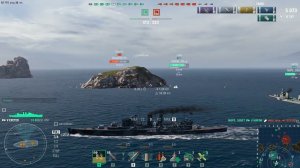 Крейсер Великобритании Exeter .Морской бой-1.Игра World оf Warships