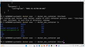 10  spinning container using power shell and docker CLI