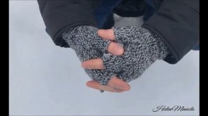 Перчатки без пальцев мужские