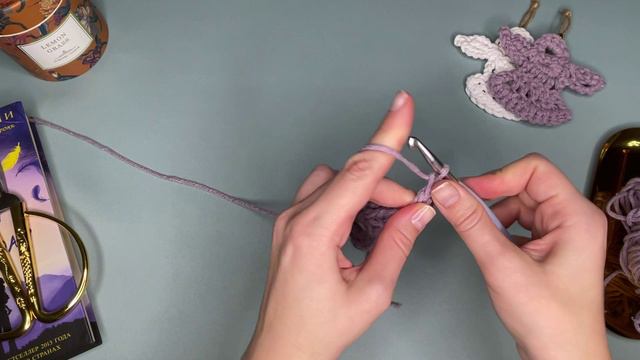 Мастер-класс ангел из хлопкового шнура крючком