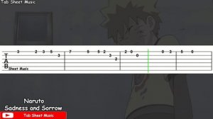 Naruto - Sadness and Sorrow Guitar Tutorial