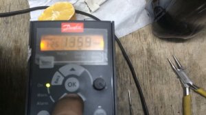 частотник Danfoss VLT Micro 0,75 маленькие обороты