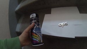 Покраска шильдика OPC