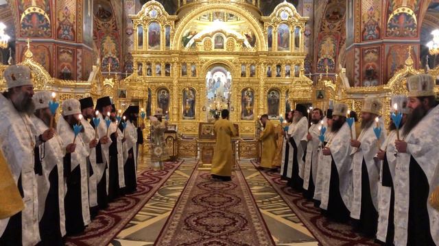 Полиелей (Polieleul) Mănăstirea “Înălțarea Domnului” din Bănceni 20.02.2021 смотреть онлайн