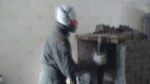 Демонтаж отопительно-варочной печи.