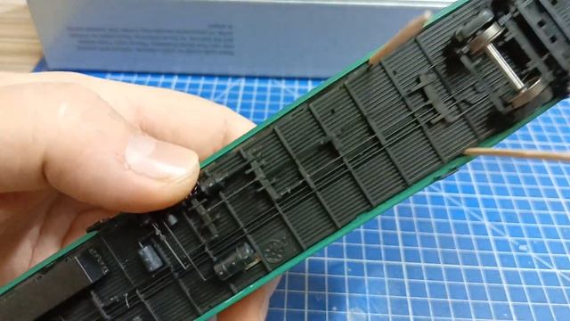 Обзор почтового вагона от HYINUO CAR MODEL из Китая.Масштаб НО. смотреть онлайн