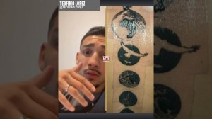 Teofimo Lopez Explains The Meaning Of His New Back Tattoos