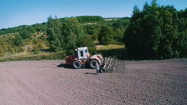 Предпосевная культивация.  Начали сев озимых.