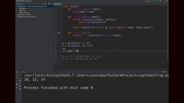 Operator Overloading in Python