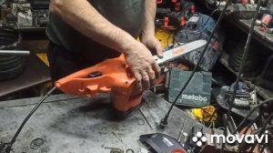 ECHO CS2400 не подаëт масло на цепь - подаëт.