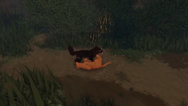 Коты воители - последняя битва Огнезвёзда Warriorcats roblox