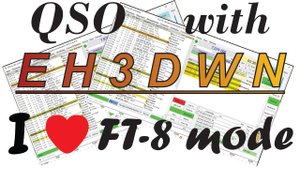 QSO with @EH3DWN