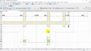 Дом из сруба с печью в программе Archicad. Видео №3