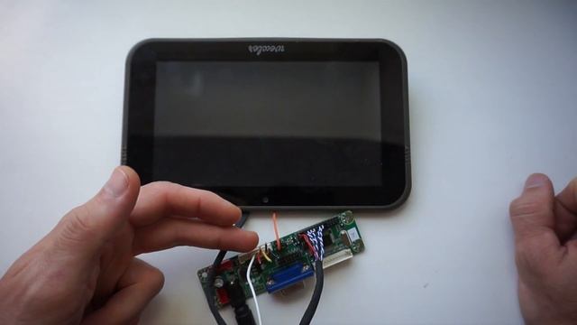 Мини монитор из матрицы планшета своими руками. Mini Monitor DIY 7” 1024x600px from tablet смотреть онлайн