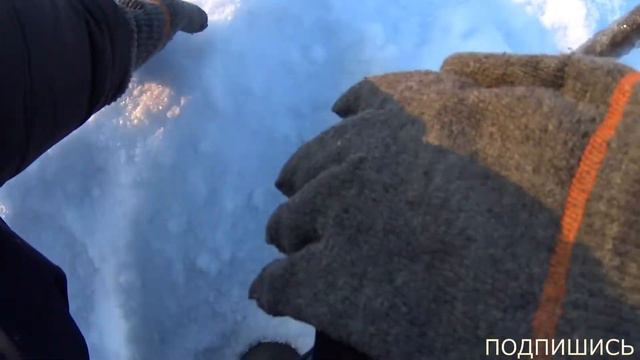 Глухозимье. На улице - 29,а я на микро речке ловлю ельца. смотреть онлайн