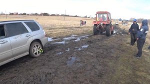 Субару и грязь