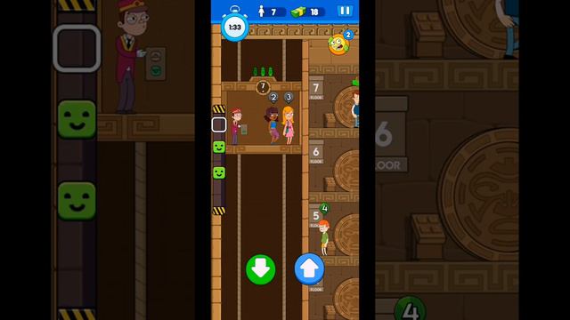 Hotel Elevator Lift Simulator Level 66 WalkThrough Solution смотреть онлайн