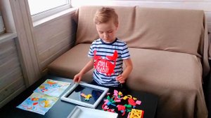 Магнитная мозайка. Обзор игрушки. Делаем животных.