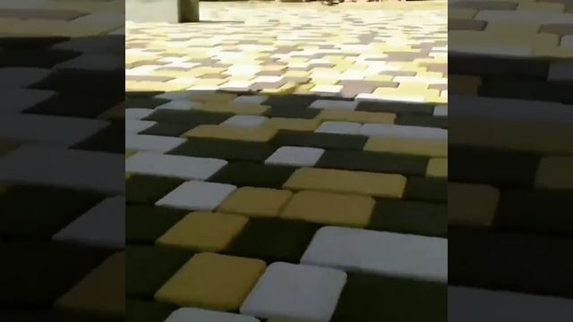 Укладка брусчатки