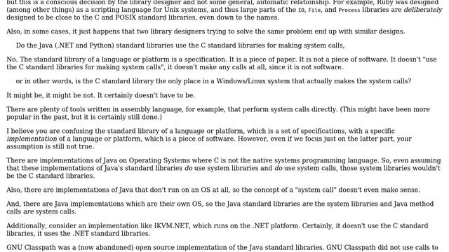Software Engineering: Relationship between the C standard libraries and Java standard libraries смотреть онлайн