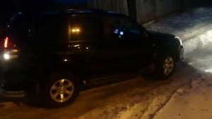 Прадо 120  работа полного привода.