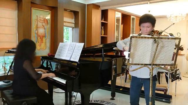 Beethoven Sonata for Piano & Violin No. 5 op. 24 〝Spring 〞 1st movement смотреть онлайн