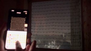 Умная гирлянда Twinkly | режим бегущей строки