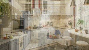 Красивые кухни в стиле Прованс - дизайн интерьера