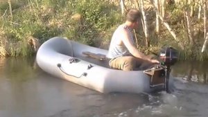 Лодочный мотор TROLL 2,5HP Обкатка.