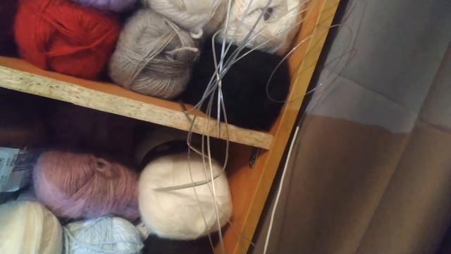 Обзор запасов моей пряжи смотреть онлайн