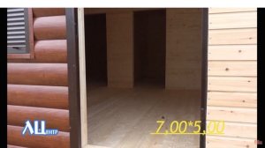 ЕвроВагончик 35 м2. (Популярный Проект.)