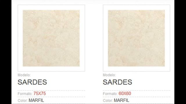 Ceramic tile collection Pamesa Sardes смотреть онлайн