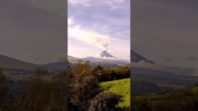 ⚡️Началось извержение вулкана Котопахи в Эквадоре.