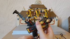 Scorpion Mk11 Mcfarlane Mortal Kombat Unboxing and Review