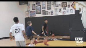 Shareef O'Neal, Jaxon Williams, Ronaldo Segu Hoop Session At Shaq's House