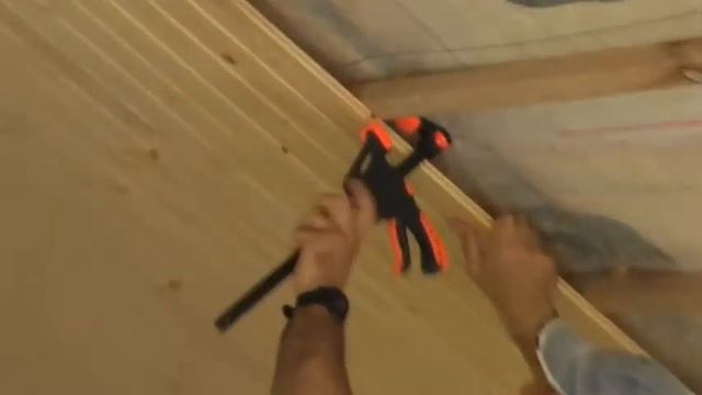 Монтаж кривой вагонки. Подробно. смотреть онлайн