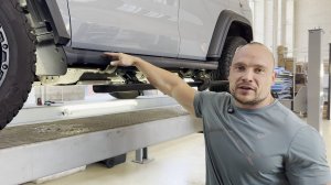 Выдвижные пороги ATS на автомобиль TANK 300. Показываем как меняется клиренс автомобиля.