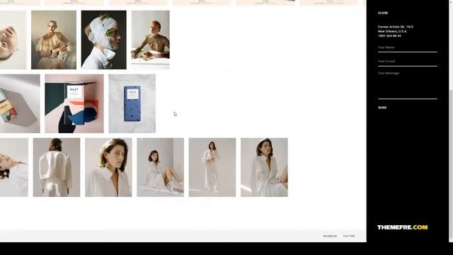 Kuist - Photography Series Portfolio WordPress Theme clean works Website Builder смотреть онлайн