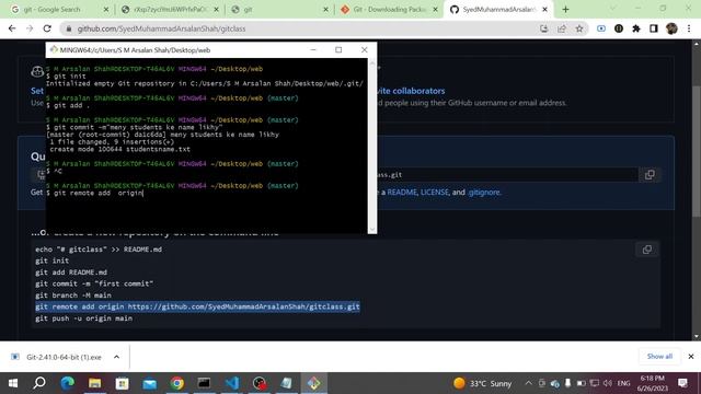GitHub and Git Commands for Deploying Live Sites with GitHub Pages - Lecture on Website Hosting