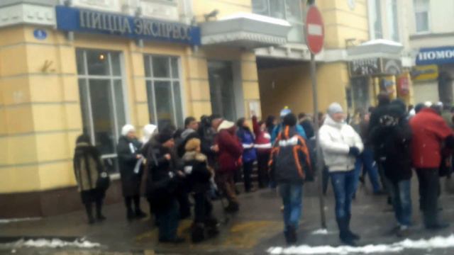 Белое кольцо в Москве на Садовом 26/02/2012 смотреть онлайн