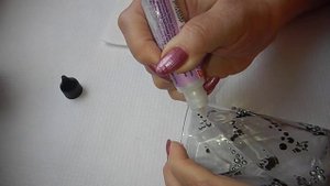 Декорируем стакан. Точечная роспись.