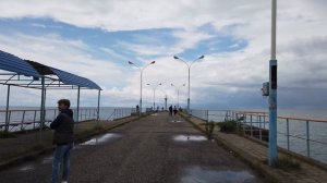 Пирс в старой Гагре. Абхазия 2022