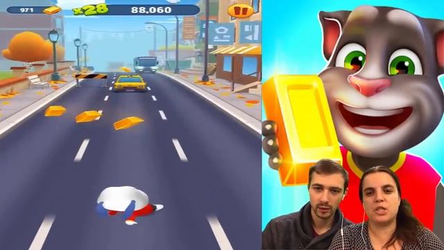 Болтушка, ПРоХоДиМеЦ и КРУТАЯ Конура для ХЭНКА! #411 Игра Том Бег за ЗОЛОТОМ смотреть онлайн